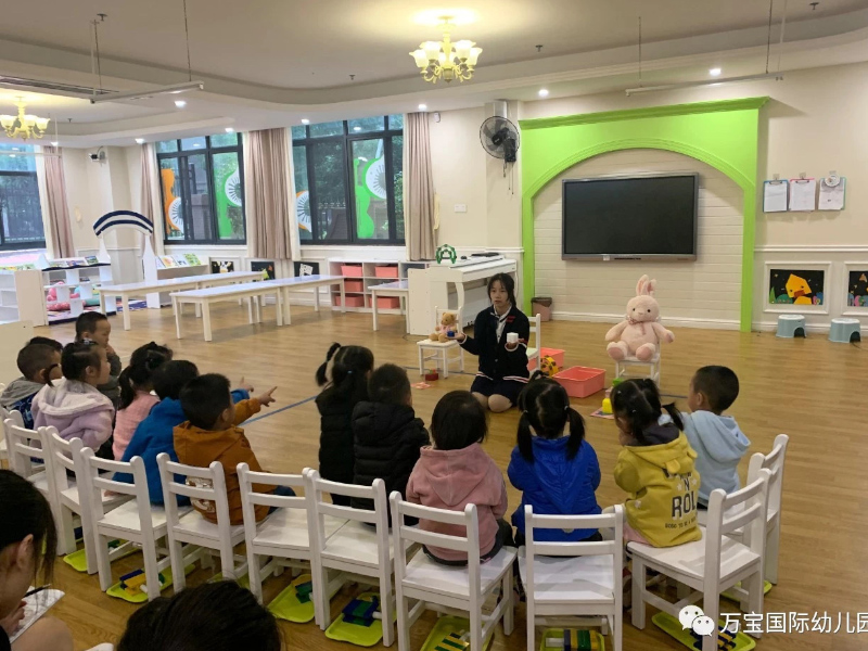幼儿园师生上课风采-郴州市北湖区万宝国际幼儿园师生风采