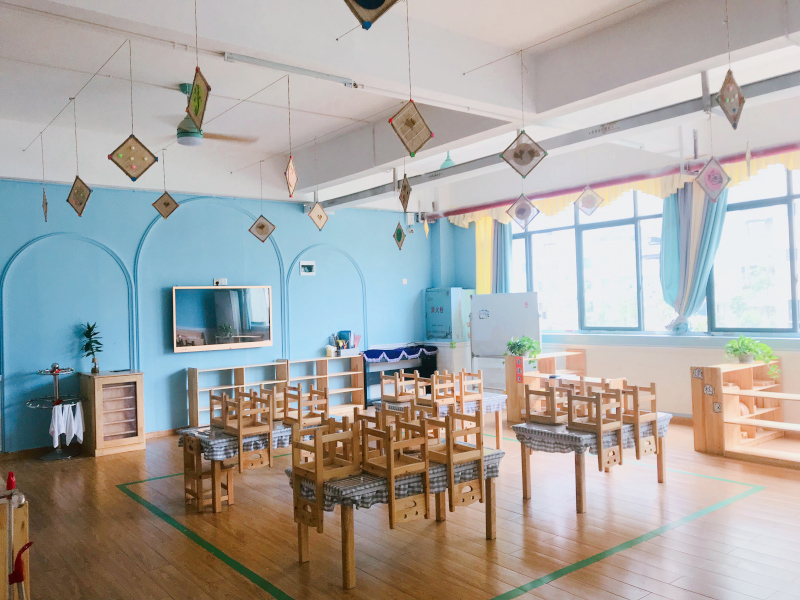 北湖区第十七幼儿园教室照片