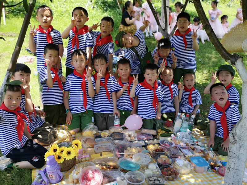 北湖区贝尔幼稚园户外野餐